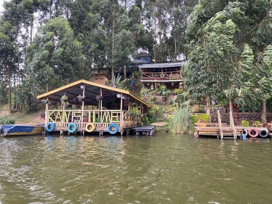 Eine kunterbunte Backpacker-Unterkunft…