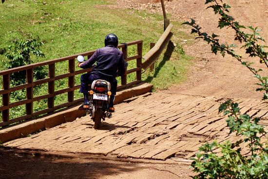 Eine abenteuerliche Brücke!