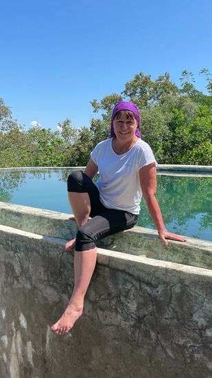 War für mich nicht so einfach da herumzuklettern …