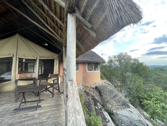 Mitten in die Natur gebaut, mit großem Abstand zum Nachbarn