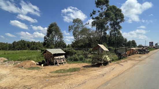 Unendlich viele Verkaufsstände