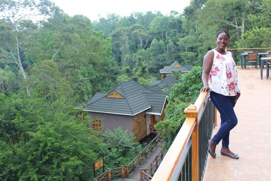 Das ist Brenda - Arthurs Ehefrau. Wir haben sie am 14.10. anlässlich Thomas Geburtstag kennengelernt. Jetzt haben die beiden  uns zu sich nach Hause eingeladen.