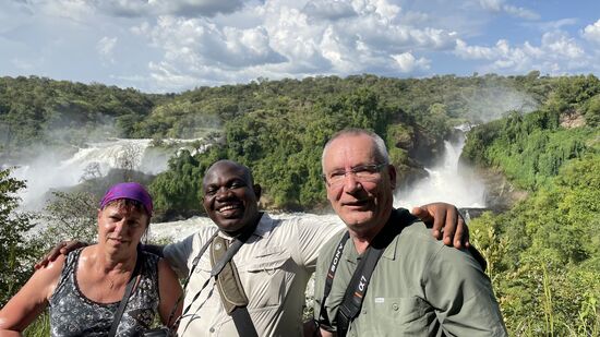 Wir bekommen eine ordentliche Dusche ab!