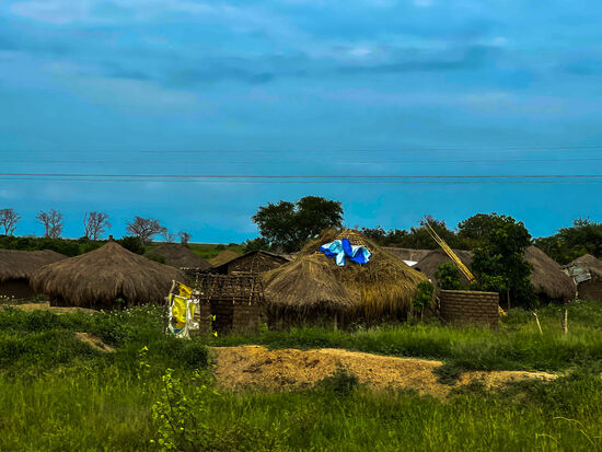 Hier lebt man sehr bescheiden