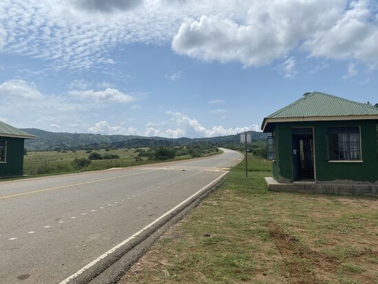 Hier wird der Eintritt gezahlt