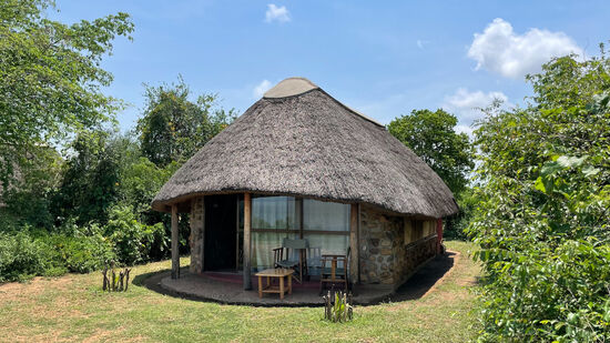 So sieht hier unsere Unterkunft aus