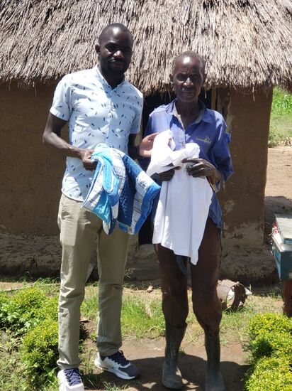 Noch mal Bettwäsche und Kleidung