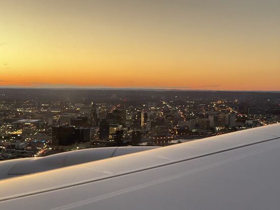 Landeanflug New York EWR