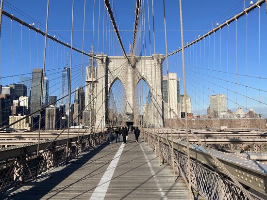 Wir gehen immer weiter in die Richtung des „World Trade Center“