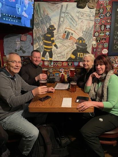 Kleine Pause  in einem urigen Pub