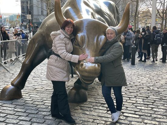 Der Wallstreet-Bulle, als Zeichen für Macht uns Stärke