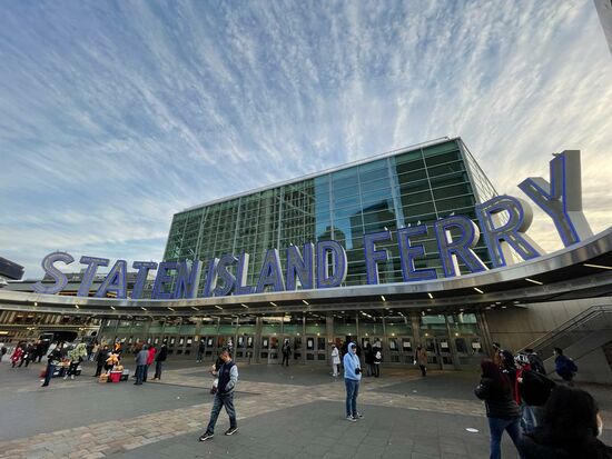Dann gehts weiter zur Staten-Island Ferry—