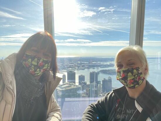 Dieser Wolkenkratzer wurde auf der Stelle des am 11. September durch die Terroranschläge zerstörten Gebäudes errichtet.