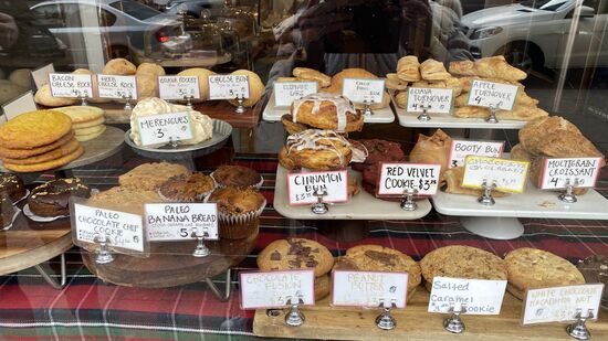 …und kaufen etwas Wegzehrung…
Nun gehts mit der U-Bahn zum „High-Line-Park“