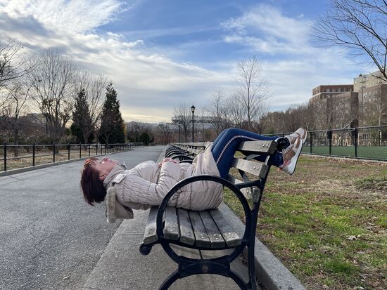Der Park am „Yankee Stadion“ in der Bronx