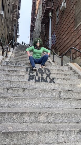 Es ist erst 10 Uhr und wir haben den Schauplatz für uns allein