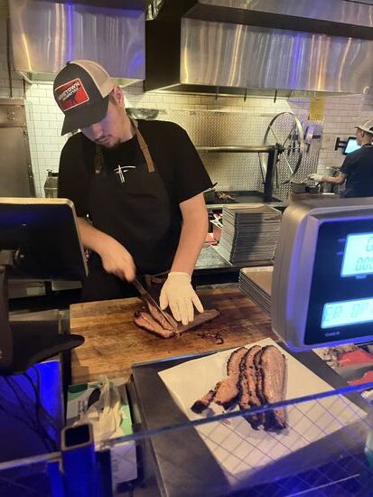 Und Abends gibt es Brisket im besten BBQ Restaurant New Yorks: Hometown BBQ in Brooklyn. That´s live America