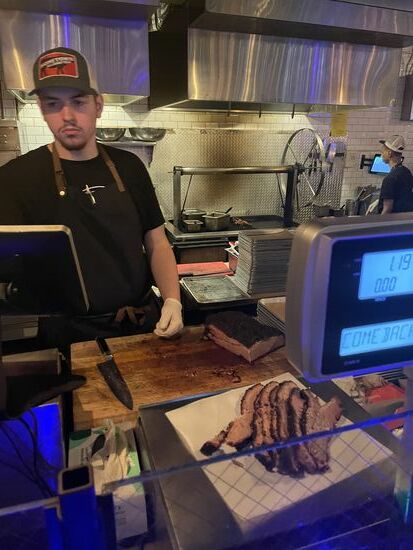 So, das reicht: 1,19 Pound - gibt ja auch noch Beilagen und Bier