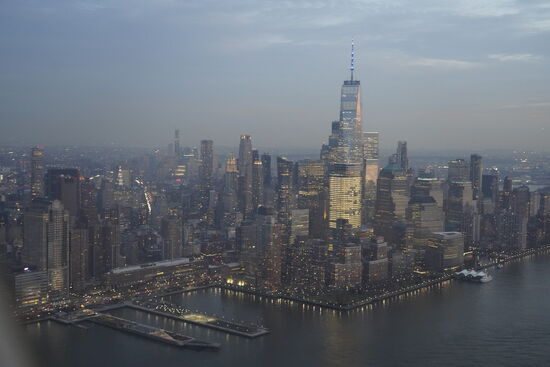Manhattan am Abend