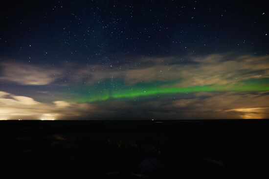 Es dauert sehr lange, bis Mitternacht- dann erst gelingen Thomas mit Spezial-Objekt und langer Belichtungszeit diese Bilder