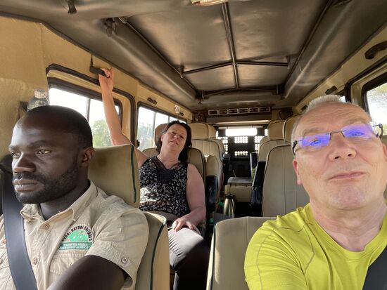 Hier sieht man, dass er sich nicht ablenken lässt