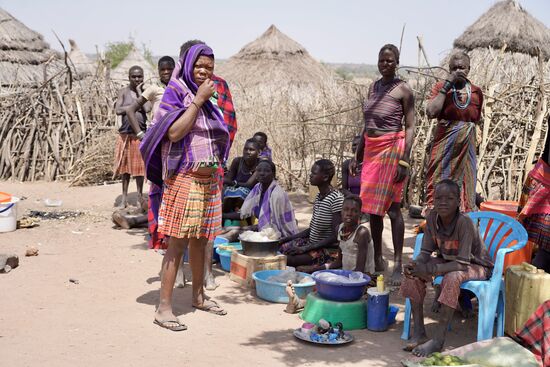 Das Angebot ist dürftig. Die Menschen sind sehr bescheiden.