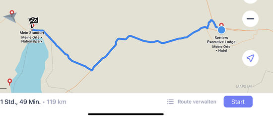 Um 8 Uhr starten wir zum „Lake Manyara Np“ -es sind 120km bis zum Eingang, die aber bei den guten Straßen hier fix gefahren werden—nur die Geschwindigkeitsbegrenzung von 80km/h muss strikt eingehalten werden