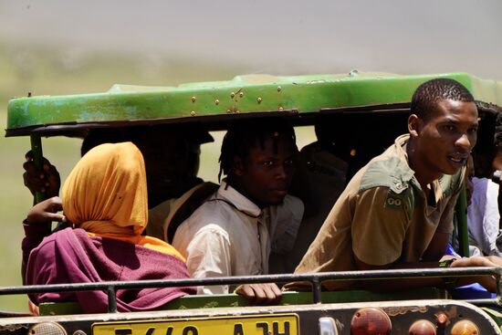 Das ist ja mal ein volles Fahrzeug