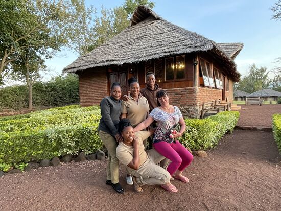 Abschiedsfotos vom ganzen Team