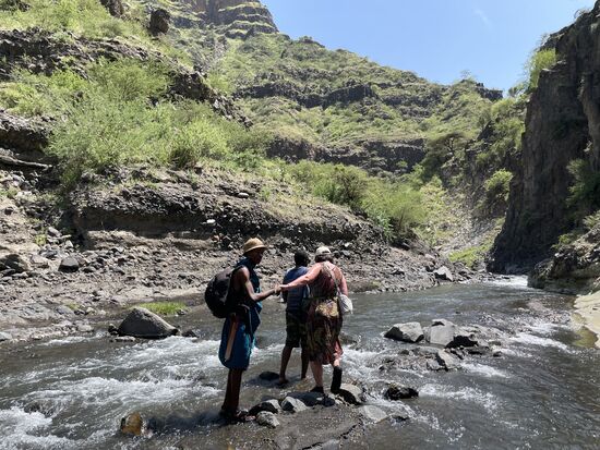 Kelvin ist sehr hilfsbereit