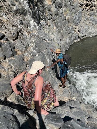 Zurück dann wieder „pole-pole“ 