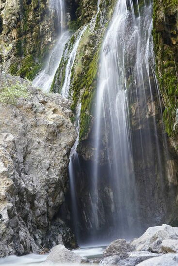 Hurra—endlich am großen Wasserfall!!