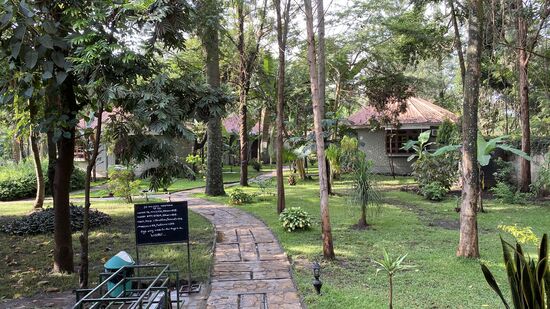 Unsere Unterkunft, die „Arusha Planet Lodge“