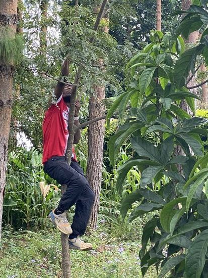 Ta, als Guide muß man schon was tun um die Wünsche der Gäste zu erfüllen…