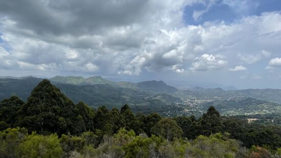 Wir sind gleich auf einem Gipfel