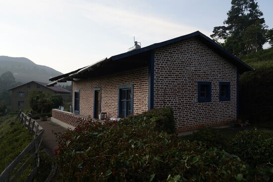 Dies ist das Gästehaus, in dem wir übernachtet haben.