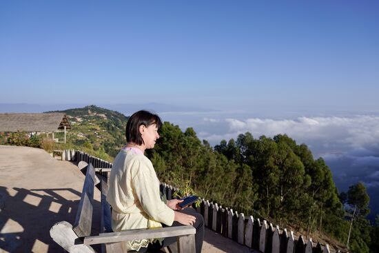Wir könne es kaum sattsehen, so schön ist es hier.