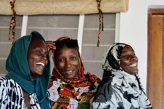 Die Drei konnten sich garnicht loseisen ….