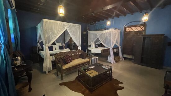 Ich bin überrascht: hier fühle ich mich wie eine arabische Prinzessin