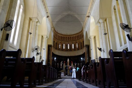 Auch innen ist die Kathedrale sehr schön.