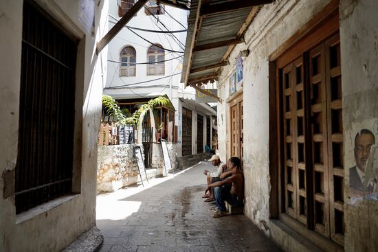 Stonetown hat unzählige kleine Gassen - hier verirrt man sich sehr rasch