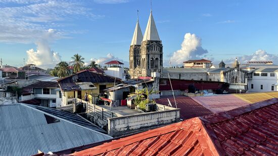 Mit einem herrlichen Ausblick