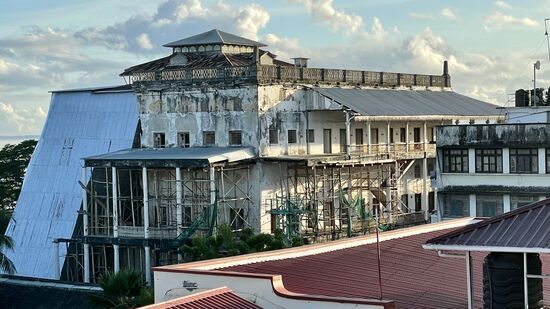 Sogar das “ House of Wonder” sieht man hier bestens