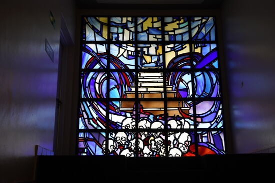 Selbstverständlich schauen wir uns auch die Ausstellungen in den Museumsgebäuden an.