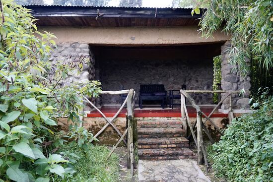 Ein hübscher Bungalow ist unser Zuhause für zwei Tage