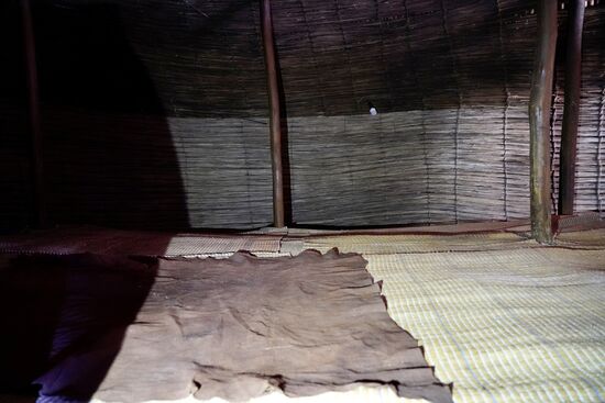 Und dies ist der Schlafbereich.