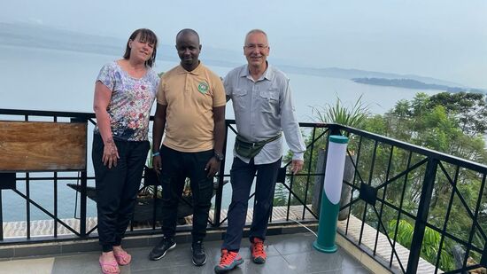 8.00 Uhr Abschiedsfoto mit Steven