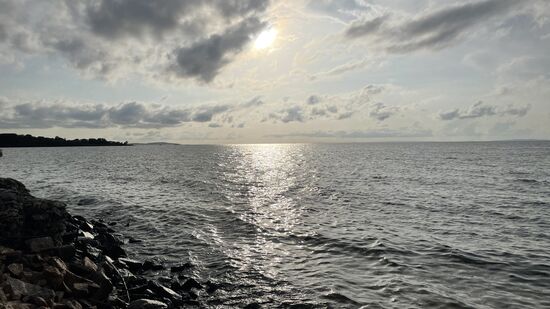 8.30 Uhr Frühstück….und der Blick auf den Victoria-See