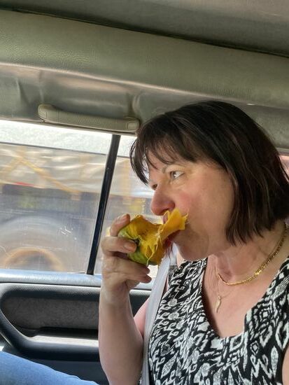 Ich verputze gleich 2 Stück…