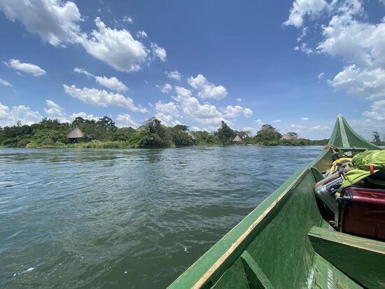 Da hinten sehen wir schon unsere Unterkunft…